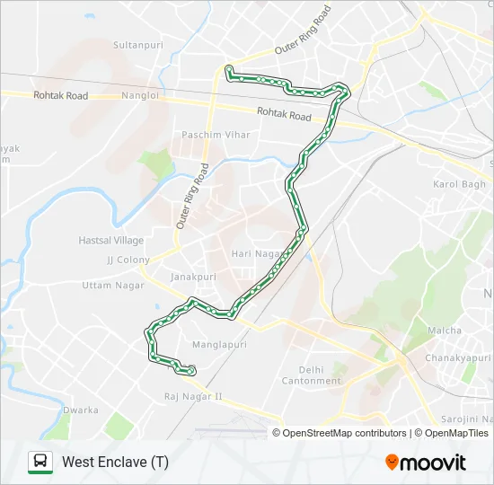 911 Bus Line Map