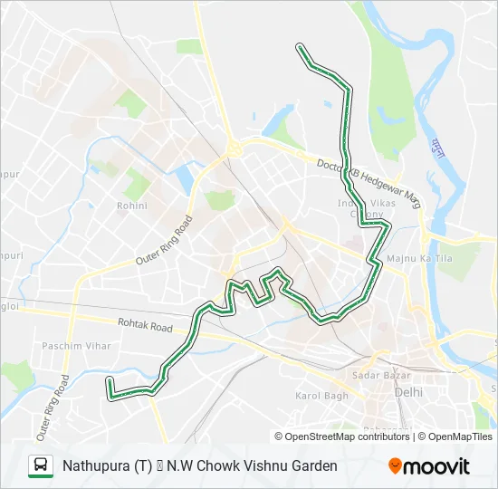 912 Bus Line Map