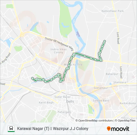 913 Bus Line Map