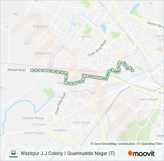 913 Bus Line Map