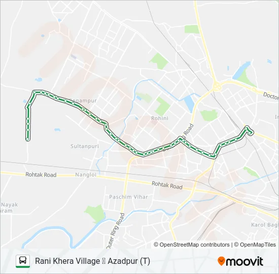 921 Bus Line Map
