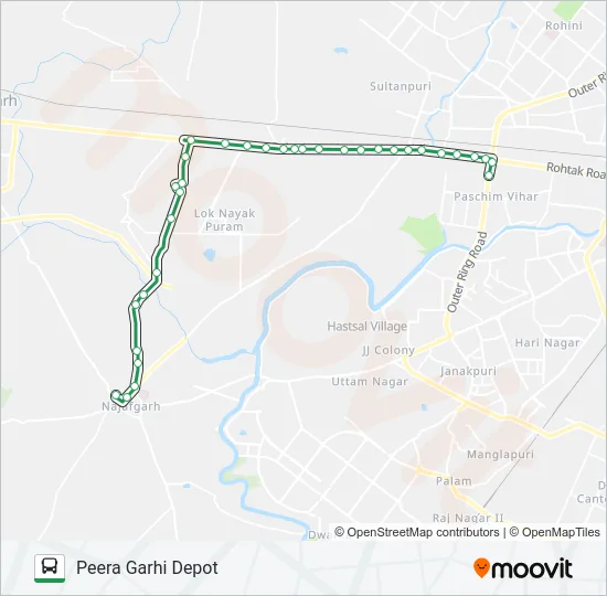 922 Bus Line Map