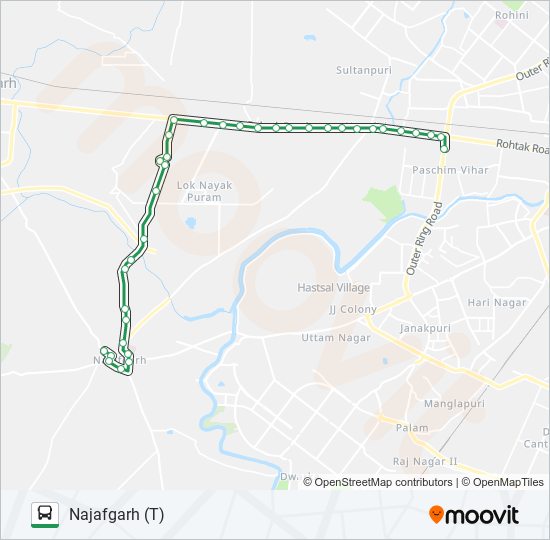 922 bus Line Map