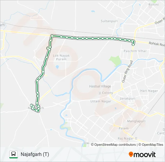 922 Bus Line Map