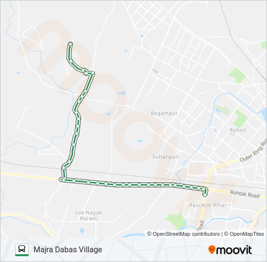 924 bus Line Map