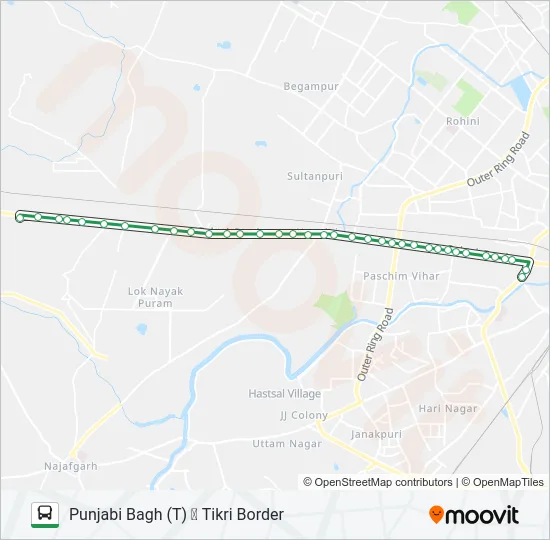 926 Bus Line Map