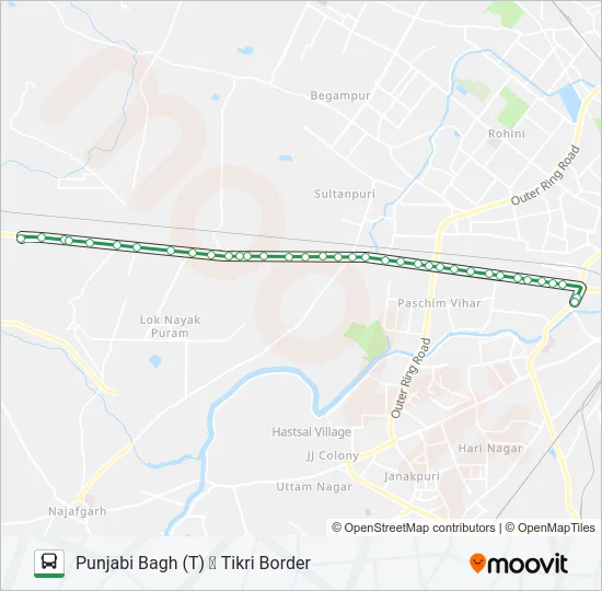 926 Bus Line Map