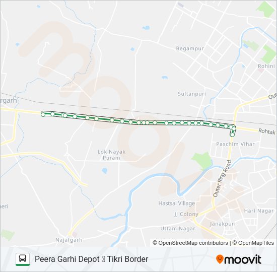 926 bus Line Map