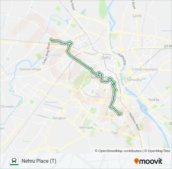 930 Bus Line Map