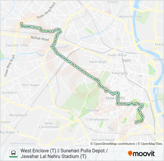 930 Bus Line Map