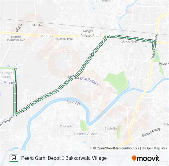 931 Bus Line Map