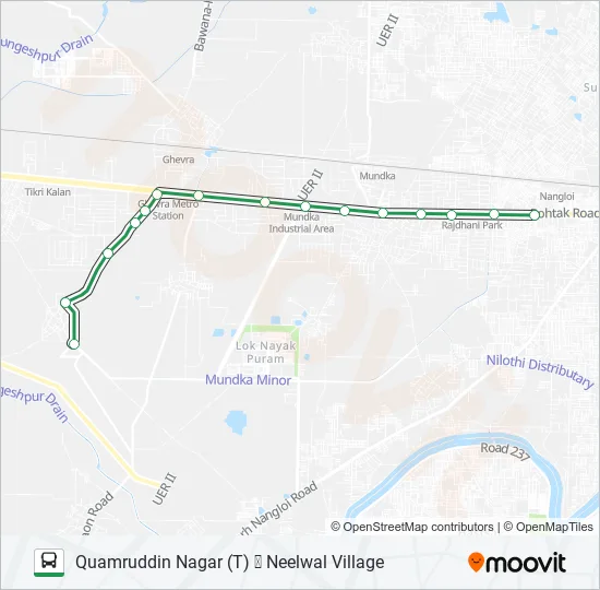 934 Bus Line Map