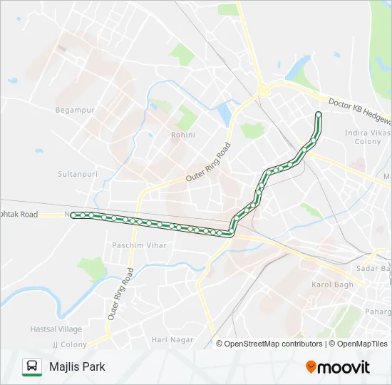 935 Bus Line Map