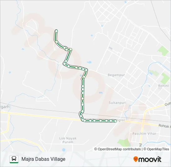 935 Bus Line Map