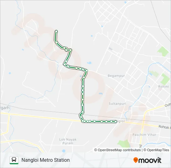 935 Bus Line Map
