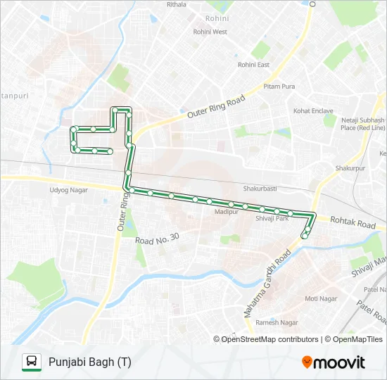 940 Bus Line Map