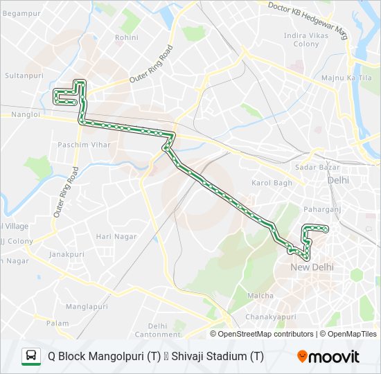 940 bus Line Map