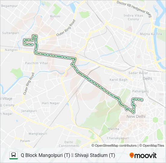 940 Bus Line Map