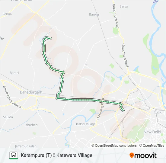 941 Bus Line Map