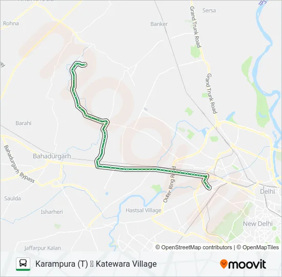 941 Bus Line Map