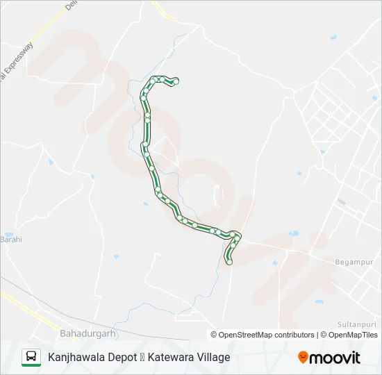 941 Bus Line Map