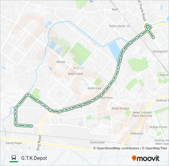 946 Bus Line Map