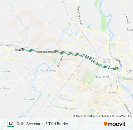 949 Bus Line Map
