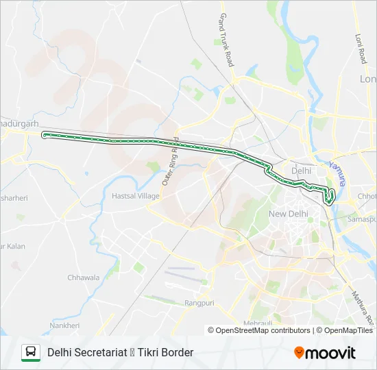 949 Bus Line Map