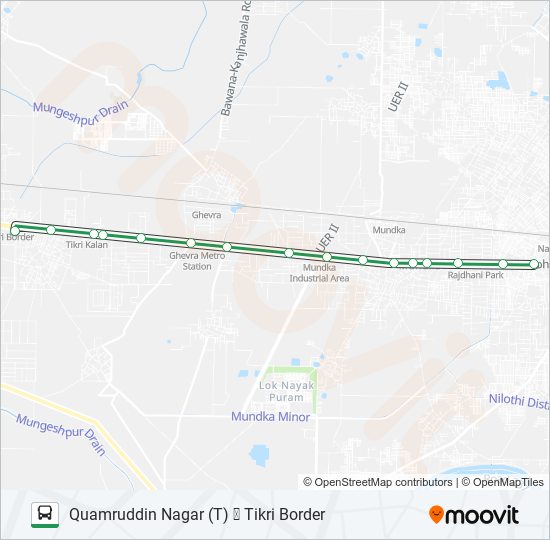 949 bus Line Map