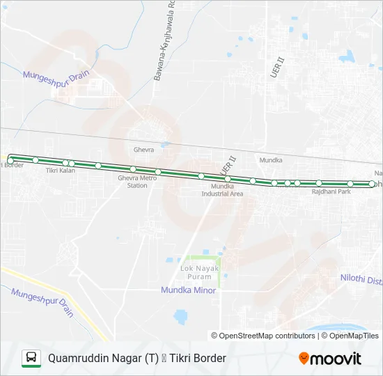949 Bus Line Map