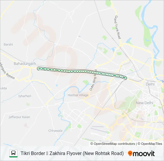 949 Bus Line Map