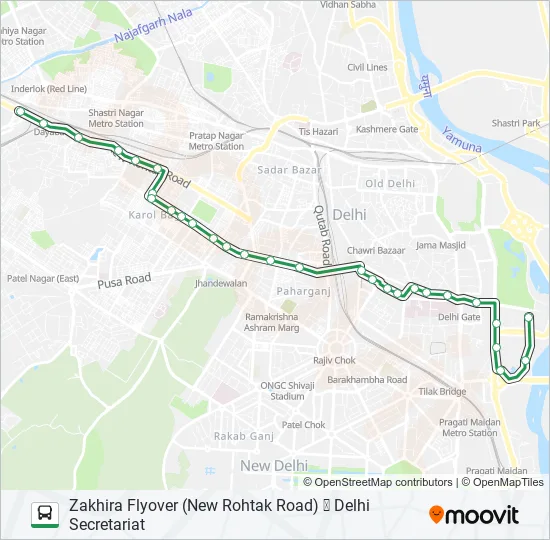 949 Bus Line Map