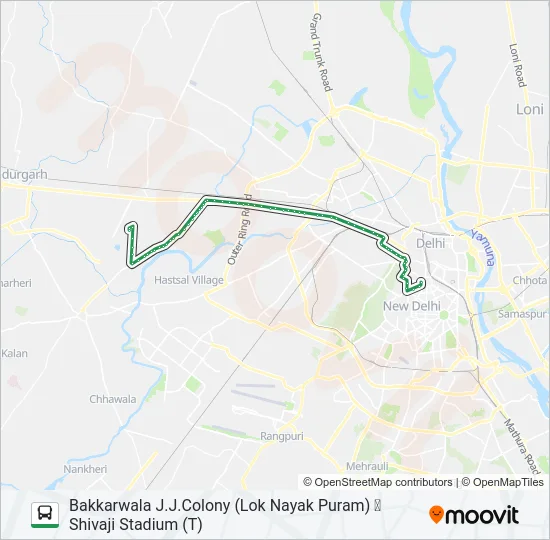 963 Bus Line Map