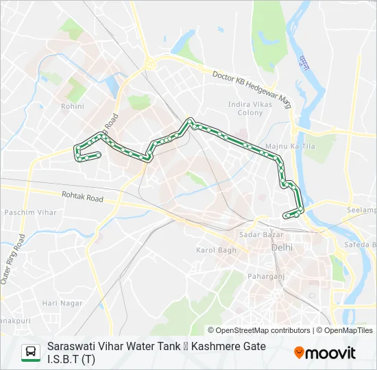 964 Bus Line Map