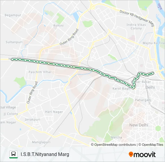 973 Bus Line Map