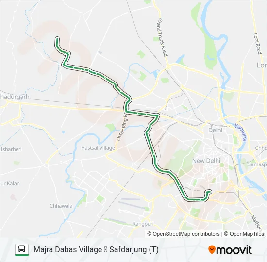 962SPL Bus Line Map