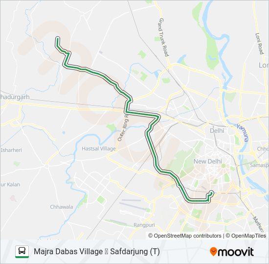 962SPL bus Line Map