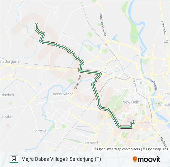 962SPL Bus Line Map