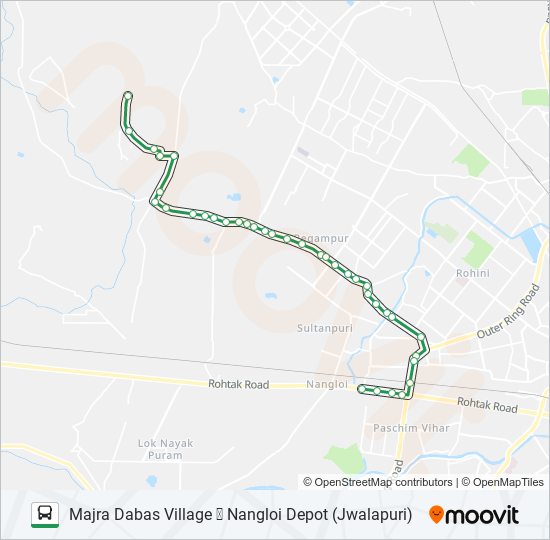 962SPL bus Line Map