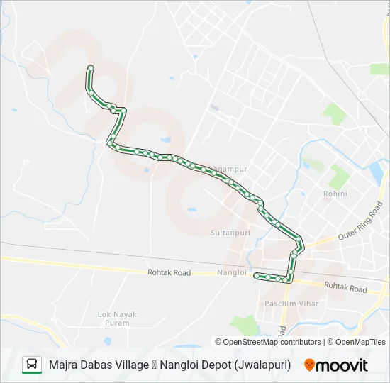 962SPL Bus Line Map