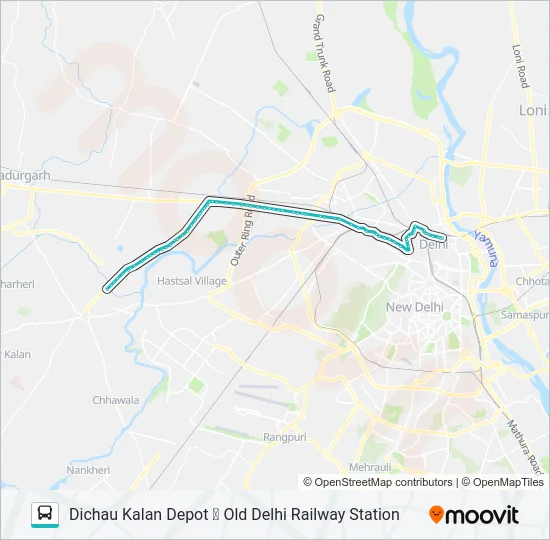 923 Bus Line Map