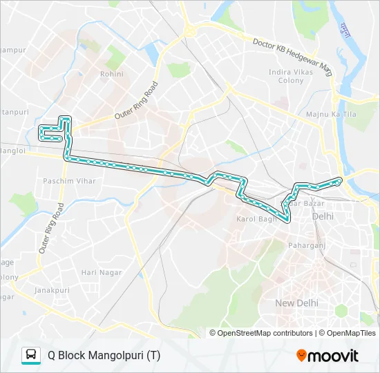 939 Bus Line Map