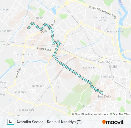 970 Bus Line Map