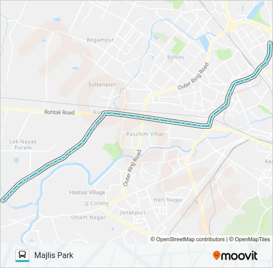 978 Bus Line Map