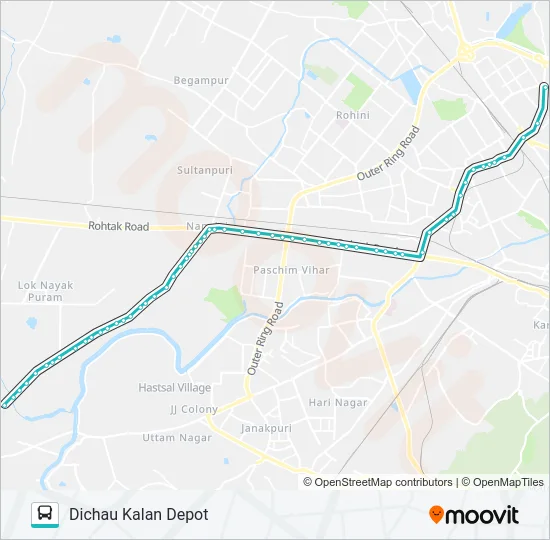 978 Bus Line Map