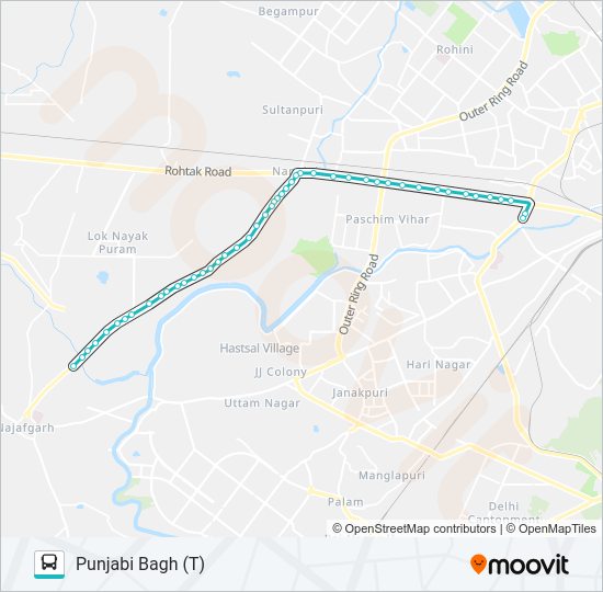 978 Bus Line Map