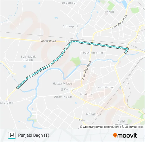 978 Bus Line Map