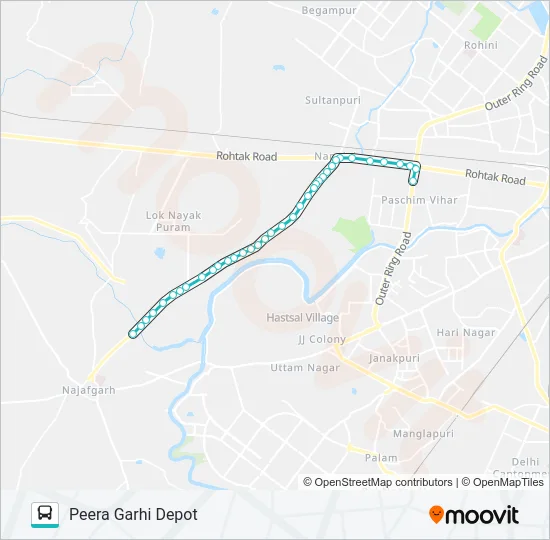 978 Bus Line Map