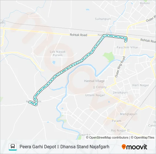 978 Bus Line Map