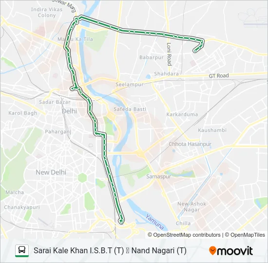 0261 Bus Line Map
